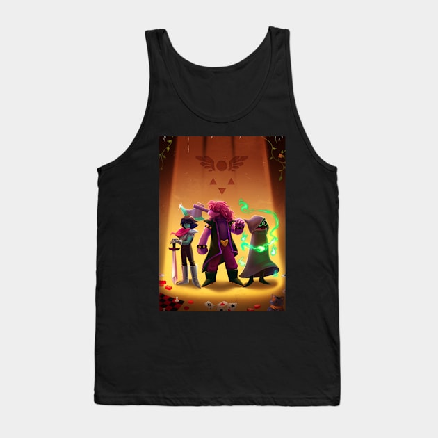 DELTARUNE Tank Top by pigdragon